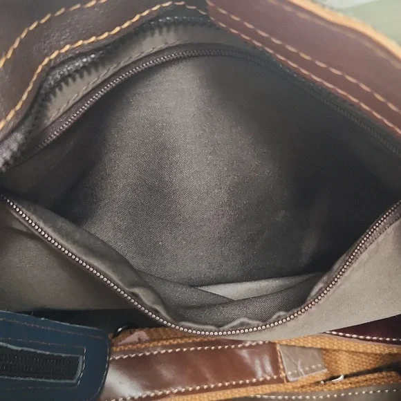 Multicolor leather purse - Picture 8 of 10